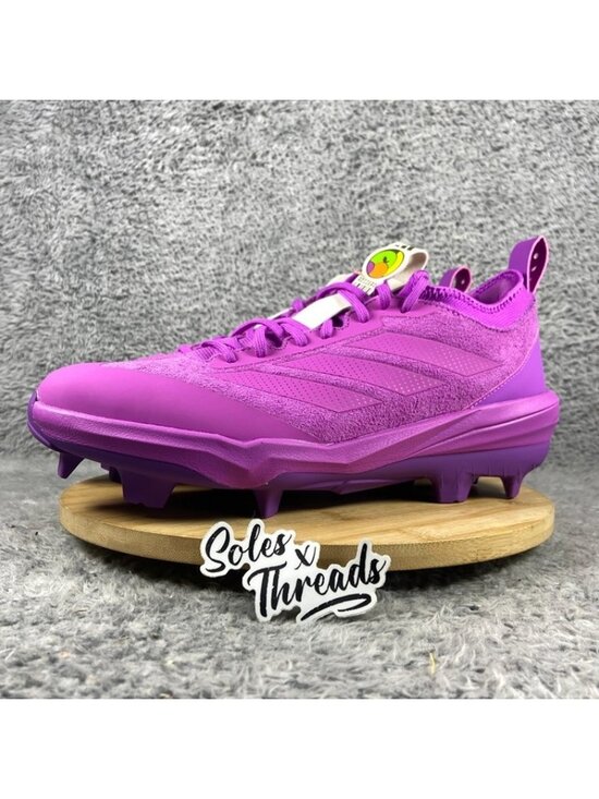 Adidas Adizero Impact TPU 2.0 BSB SOMOS Size 11 Men Purple Baseball JS2981 main image 6